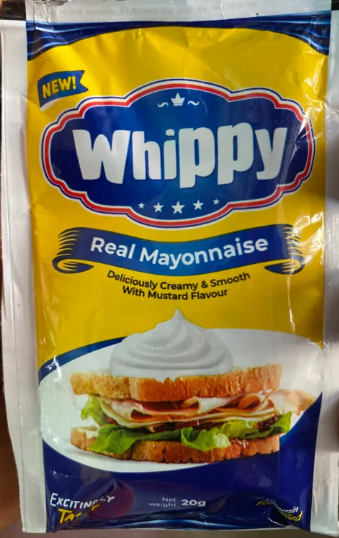 Whippy Mayonnaise Sachet 20g x